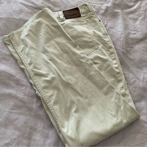 Polo by Ralph Lauren Light Cream Stretch Straight Fit Cotton 38/32